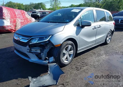 2020 Honda Odyssey Ex-L/Ex-L W/Navi Res из США, поврежденный, VIN 5FNRL6H71LB069580